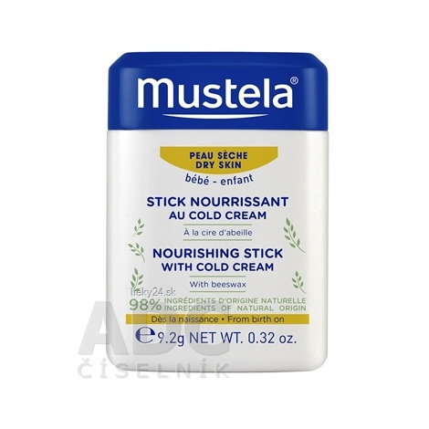 Mustela BÉBÉ Vyživujúca TYČINKA s Cold cream