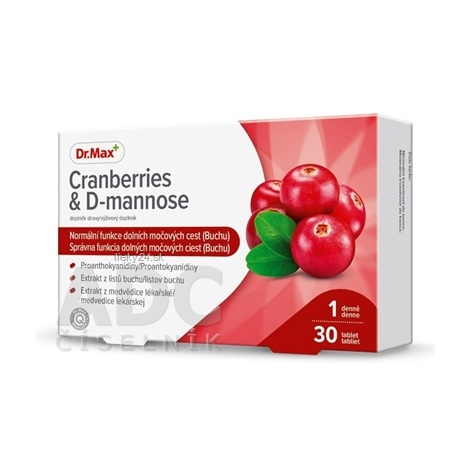 Dr.Max Cranberries & D-mannose