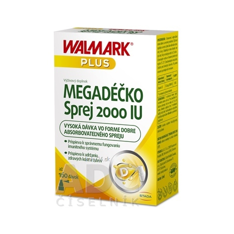 WALMARK Megadéčko Sprej 2000 IU