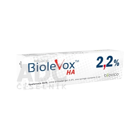 E-shop BIOLEVOX HA 2,2% intraartikulárny roztok