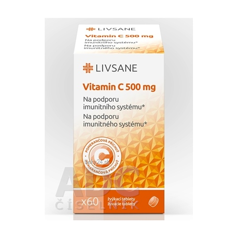 LIVSANE Vitamín C 500 mg