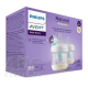 AVENT FĽAŠA Natural Response priehľadná, cumlík s ventilom AirFree , 0m+ 125ml 2ks
