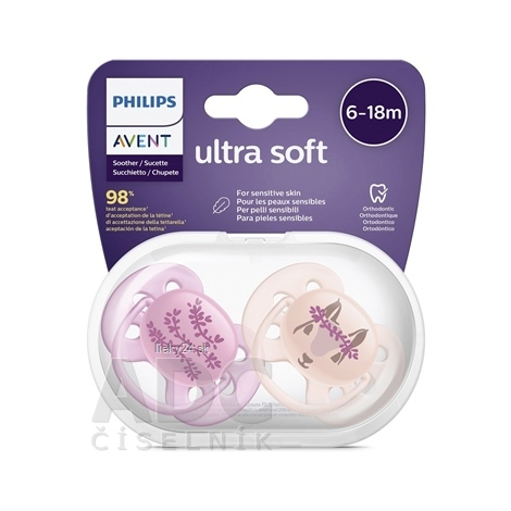 AVENT CUMLÍK 6-18M Ultra soft obrázok, dievča