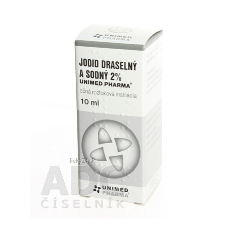 JODID DRASELNÝ A SODNÝ 2 % UNIMED PHARMA