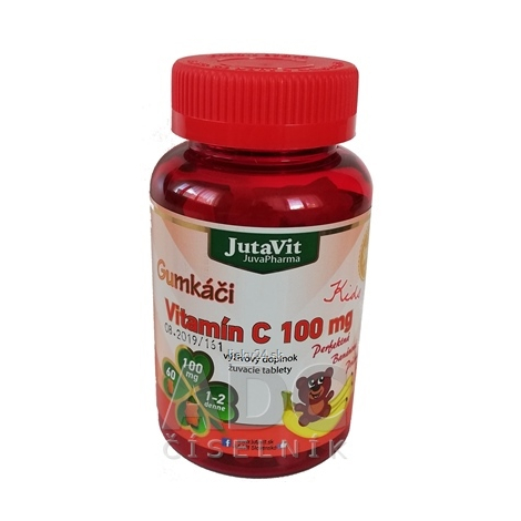 JutaVit Gumkáči Vitamín C 100 mg Kids