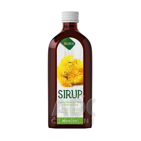 LEROS SIRUP z kvetov púpavy
