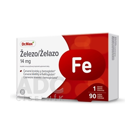 Dr.Max Železo 14 mg