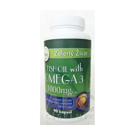 Zelený Život FISH OIL s OMEGA 3 1000 mg