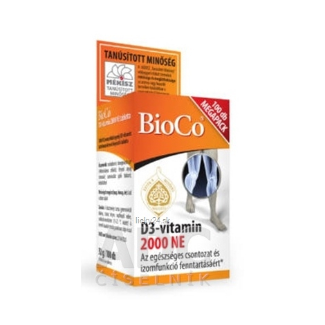 E-shop BioCo Vitamín D3 2000 NE