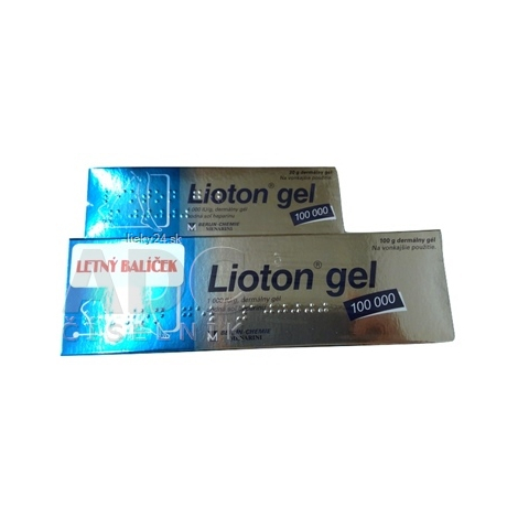 Lioton gel 100 000 - Letný Balíček 100G+30G