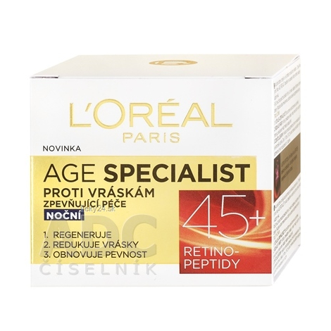 L´OREAL AGE SPECIALIST 45+ NOČNÝ