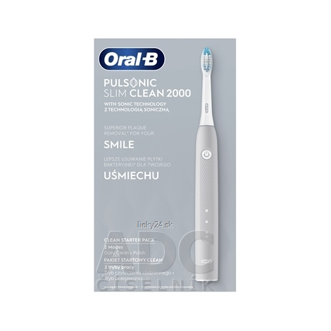 Oral-B PULSONIC SLIM CLEAN 2000 Silver