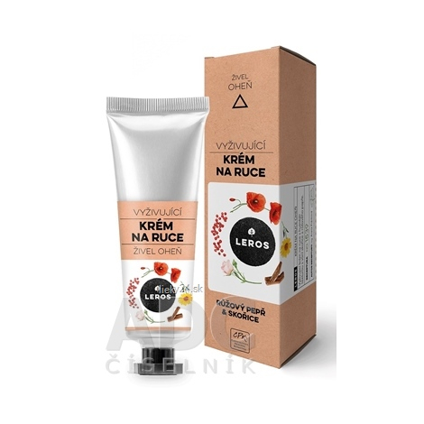 LEROS VYŽIVUJÚCI KRÉM NA RUKY ŽIVEL OHEŇ
