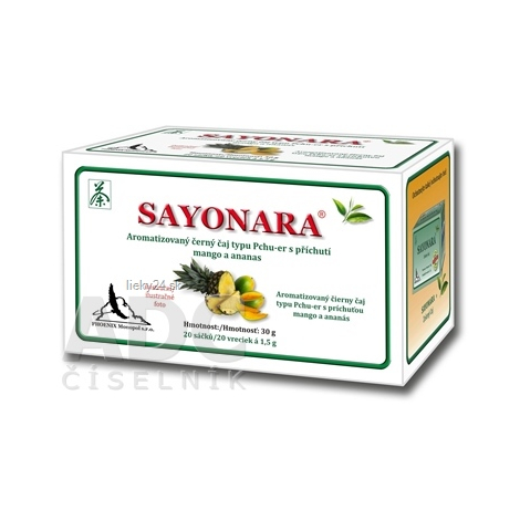 SAYONARA čierny čaj