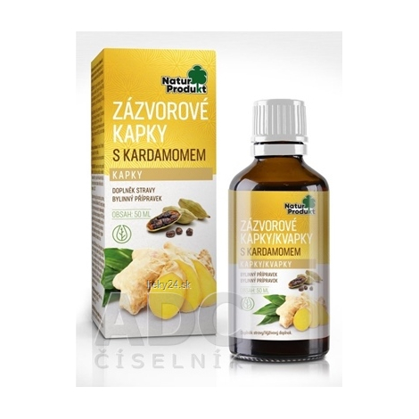 NaturProdukt ZÁZVOROVÉ KVAPKY