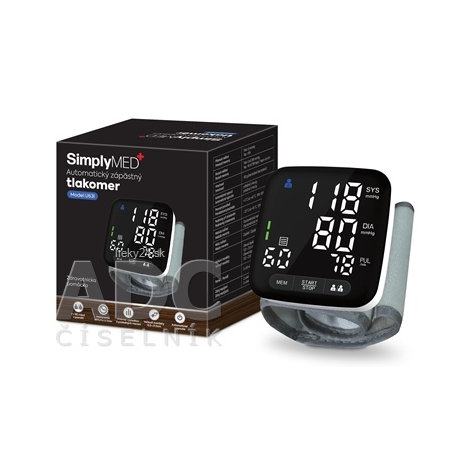 E-shop SimplyMED Automatický zápästný tlakomer
