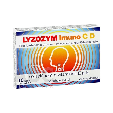 LYZOZYM IMUNO C D SO SELÉNOM A VITAMÍNMI E a K