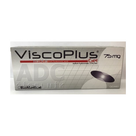 ViscoPlus Gel 2,5% hyaluronát sodný