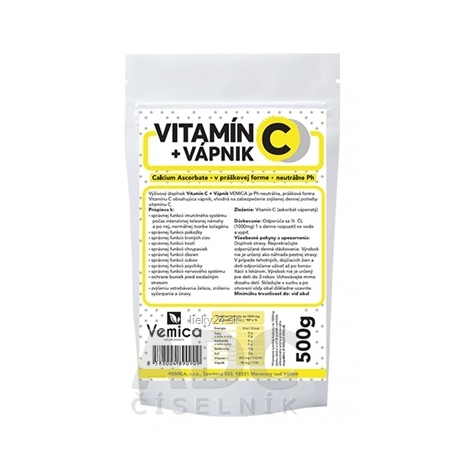 Vemica VITAMÍN C + VÁPNIK