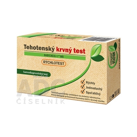 VITAMIN STATION Tehotenský test BABYCHECK-1 WB