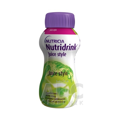 Nutridrink Juice Style s jablkovou príchuťou 4x200 ml