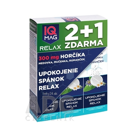 IQ MAG RELAX - Horčík 300 mg