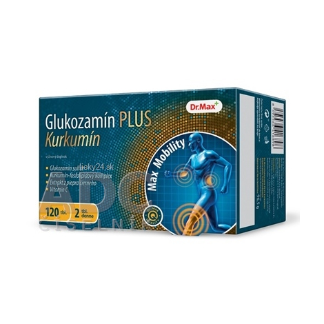 Dr.Max Glukozamín PLUS Kurkumín