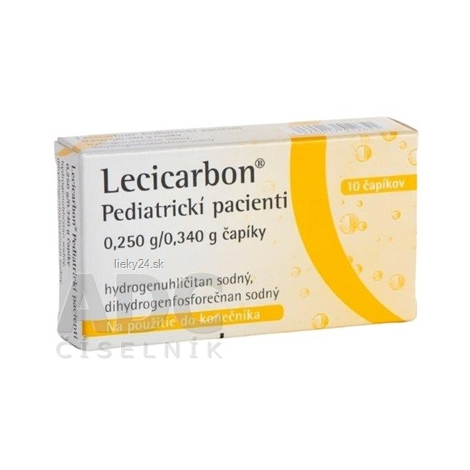 Lecicarbon Pediatrickí pacienti