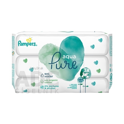 PAMPERS baby wipes PURE Aqua