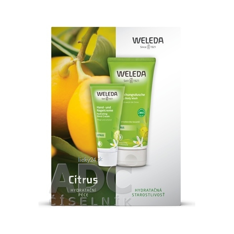 WELEDA CITRUS - Hydratačná starostlivosť  SET