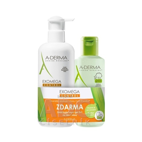 A-DERMA EXOMEGA CONTROL LAIT ÉMOLLIENT (Akcia)