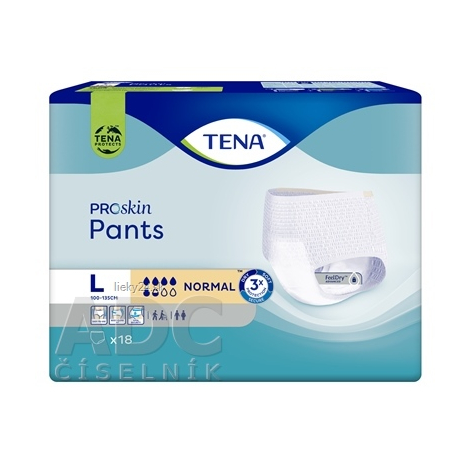 E-shop TENA Pants Normal L plienkové naťahovacie inkontinenčné nohavičky 10 ks