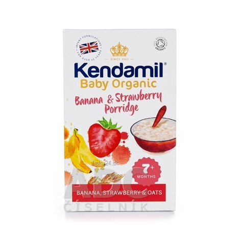 KENDAMIL BIO Kaša banán a jahoda