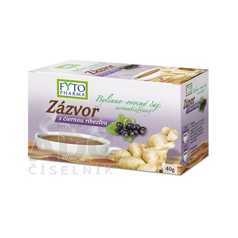 FYTO Zázvor s čiernou ríbezľou
