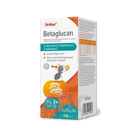 Dr.Max Betaglucan + vitamin C