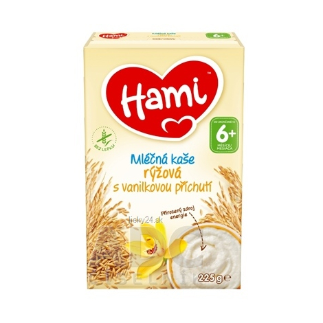 Hami mliečna kaša ryžová s vanilkovou príchuťou