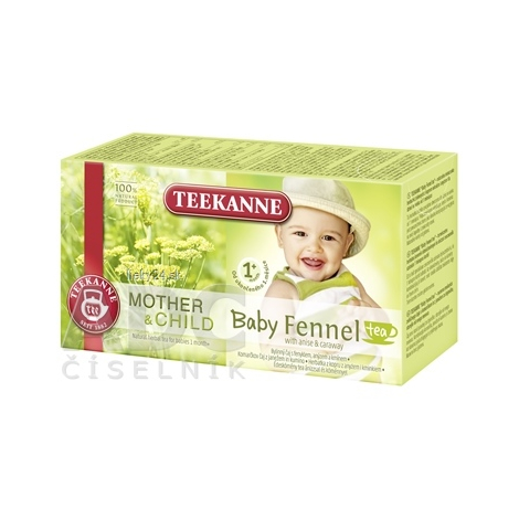 TEEKANNE M&CH Baby FENNEL Tea 1m+