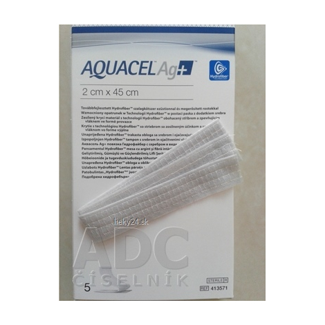 Obrázok Aquacel AG+ krytie 2X45cm 5ks