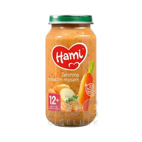 E-shop Hami príkrm Zelenina s teľacím mäsom