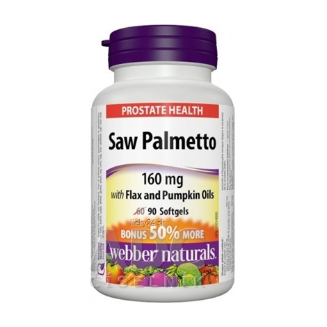 E-shop Webber Naturals Prostata Saw Palmetto 160 mg