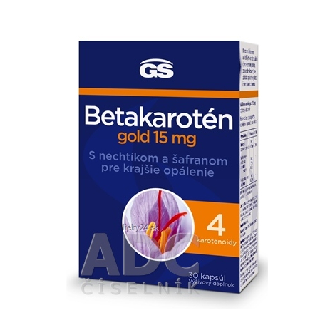 E-shop GS Betakarotén gold 15 mg