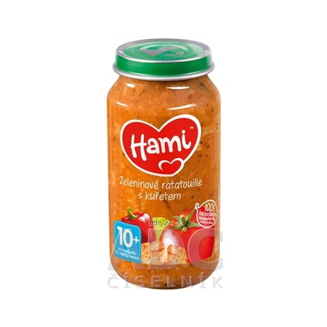 E-shop Hami príkrm Zeleninové ratatouille s kuraťom