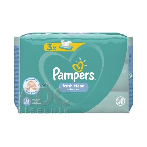 PAMPERS Baby Wipes Fresh Clean