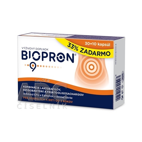 BIOPRON 9 30+10cps (40cps)