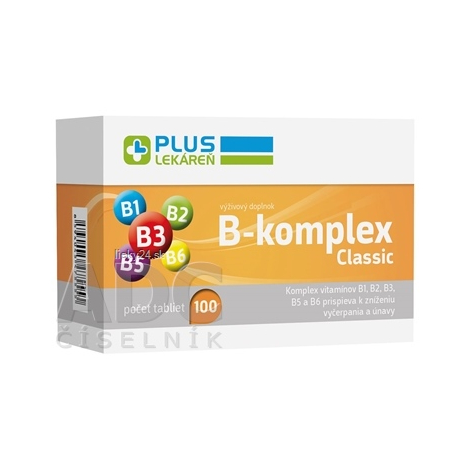 PLUS LEKÁREŇ B-komplex Classic