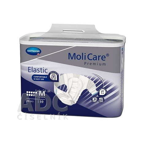 MoliCare Premium Elastic 9 kvapiek M