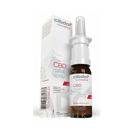 cibdol CBD Nosový sprej