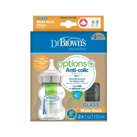 Dr.BROWN´S DOJČENSKÁ FĽAŠA OPTIONS+ 150 ml DUOPACK