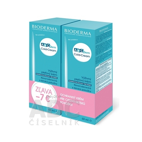 BIODERMA ABCDerm Cold Cream (1+1)