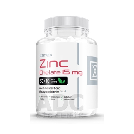 Zerex Zinok chelát 15 mg